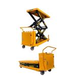 Portable 1000Kg Electric Scissor Lift Tables 24V Battery