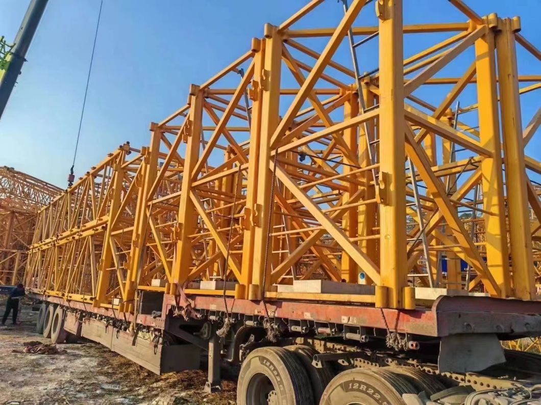 Zoomlion Heavy Industry Tower Crane Flat Head Tower Sale