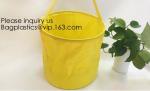 PVC Tarpaulin Waterproof Collapsible Barrel Rain Water Barrel Collapsible