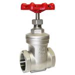 Hard Seal Stainless Steel Gate Valve Hand Operated CF8M SS304 1'' Class 150