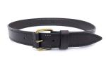 Mens Genuine Leather Brown Color Casual Jean Belt 1-1/2 Inches Wide