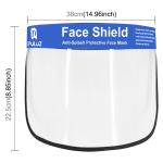Anti Saliva Splash Protective Face Shields With Elastic Band Light Weight
