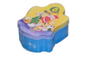 Quality Customized Christmas Gift Tin Box Color Printing Special Shaped Ecofriendly wholesale