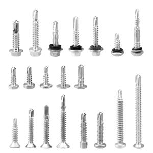 Quality Installation Stainless Steel Hex Washer Head Self Drilling Tek Screws for Wood Metal wholesale
