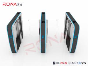 Quality Brushless Motor Swing Barrier Gate QR Reader Face recognition 35 Person/Minute For Office Building wholesale