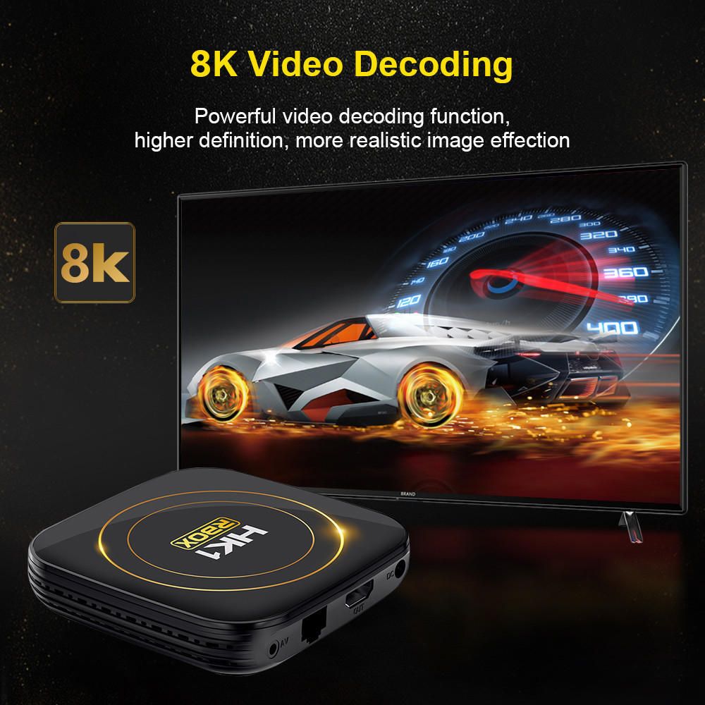 HD Android 12 IPTV International Box OEM WiFi BT 6K Smart Android