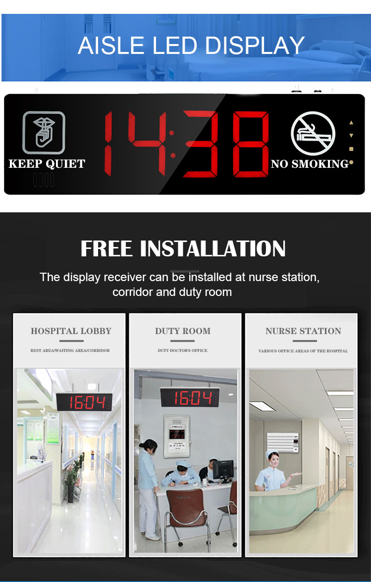 Professional wired Hospital Ward Nurse Call Bell System