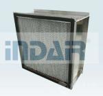 Heat Resistant High Flow HEPA Filter Stainless Steel Frame For Coating Industry