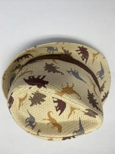 Quality Womens Solid Pattern Straw Summer Floppy Hats wholesale