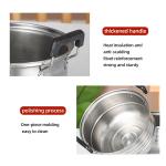 American Style 5 Pcs Kitchen Cookware Set Stainless Steel Nonstick Cooking Pot