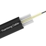 Outdoor Aerial Frp FTTH Fiber Drop Cable Flat 4 Core