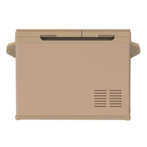 Quality Leapcool DC Optional Battery 12V Camping Dual Zone Portable Freezer COMPRESSOR Car Fridge wholesale
