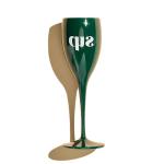 Reusable Unbreakable Plastic Champagne Flutes Anti - Break Food Grade Material