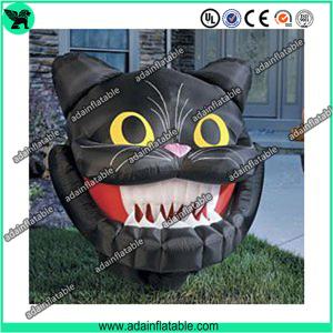 Quality Inflatable Cat Mascot, Inflatable Cat Head, Evil Inflatable Cat wholesale