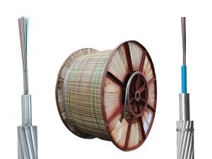 Quality 12 24 48 96 144 Core Outdoor Aerial Cable Opgw Ground Wire Composite Ground Wire Opgw Fiber Optic Cable wholesale
