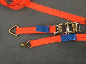 Quality 10 Meters 1.5T Ratchet Tie Down Straps 100% High Strength Polyester J Hook wholesale