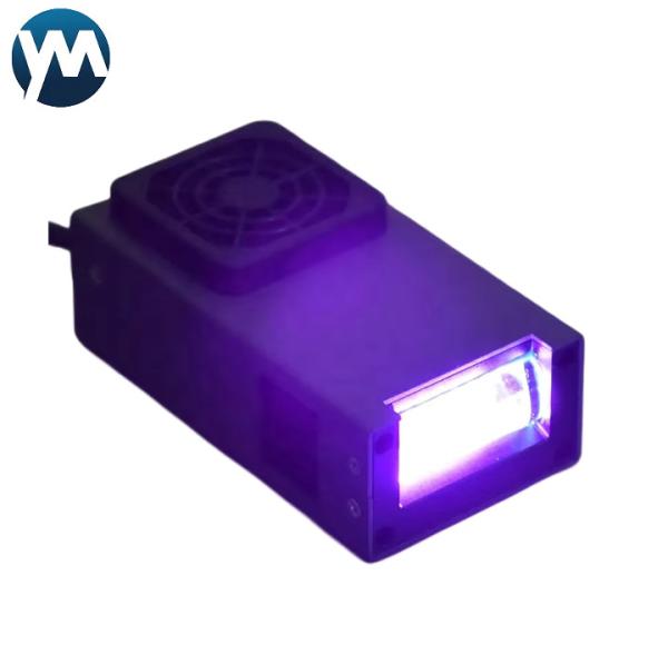70W UV LED 365nm Lamp 385nm 395nm 405nm Flashlight for Air Cooling Car paint