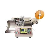 Hot / Cold Trademark Automatic Webbing Cutting Machine 1-12.5cm Cutting Width