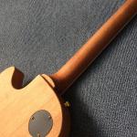 Custom guitar, carved dragon pattern, ebony fingerboard, free shipping