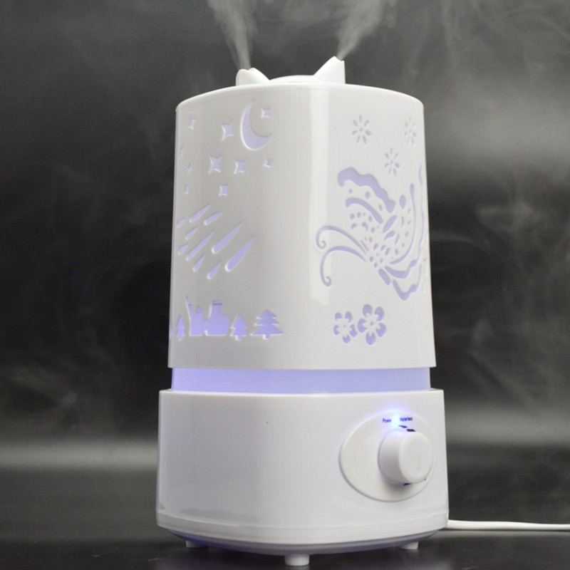 Large Capacity Air Humidifier With LED Light Home Aromatherapy Machine Air Ionizer Essential Oil Ultrasonic Diffuser