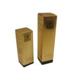 ROHS FSC Cosmetic Paper Box Packaging for Bottles Jars 375g silver Paper