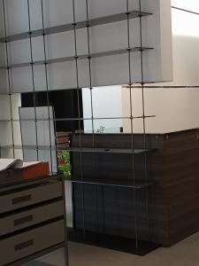 Quality Multifunctional Aluminum Display Shelf L Shape TV Storage Cabinet wholesale