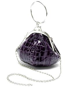 Quality PU material metal frame purse, ladies clutch bag G20146 wholesale