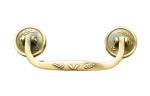 High Performance Zamak Metal Coffin Handles size 19*7cm Rod H009 antique bronze