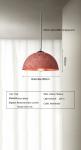 Nordic Simple Wabi-Sabi Style Led Droplights Living Room Bedroom Dome Pendant
