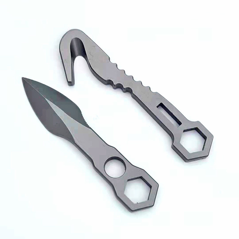 ZTDIVE Outdoor Scuba Diving Accessories Knife Rope Cutter Silver Color