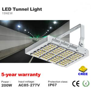 Quality 200W Waterproof LED Tunnel light CREE Gas Station LED Lighting Flood light project lamp wholesale