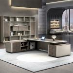 Luxury Wooden Ceo Tables Boss Manager Office Table Modern Executive Desks