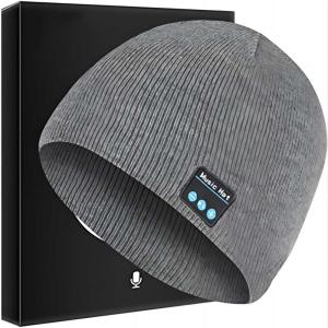 Quality Men Women Bluetooth Beanie Hat Headphone Music Hat Winter Knit Cap wholesale