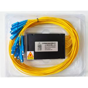 Quality High Uniformity 1X16 SC UPC Splitter For WAN System 55/55 -40℃~85℃ wholesale