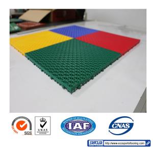 Quality Anti Skidding Interlocking Sports Tiles For Volleyball Court Anti Fatigue wholesale