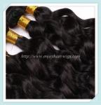 Malaysian 5A virgin hair loose wave weft natural color(can be dye) 10''-26''hair