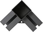 6*6 Black Electrophoretic Coating Metal Steel Wood Connector Pergola Post Base