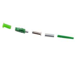 Quality Green Housing Fiber Optic Accessories , 2.0 SM Lc Apc Connector wholesale
