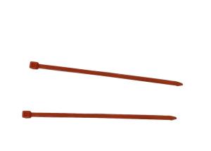 Quality Orange Snaplock Nylon Cable Ties 100mm For Wire Harness Computer Cable wholesale