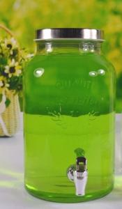 Quality glass juice / beverage dispenser wholesale