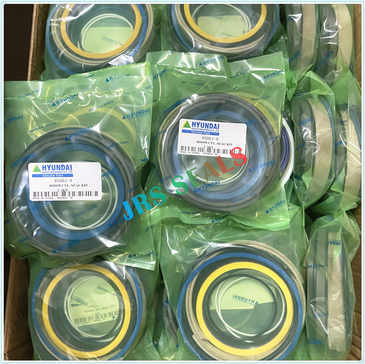 R290 R320 7 9 Hydraulic Oil Seal Kit ARM BOOM BUCKET Hydraulic Cylinder Seal Kits HYUN.DAI
