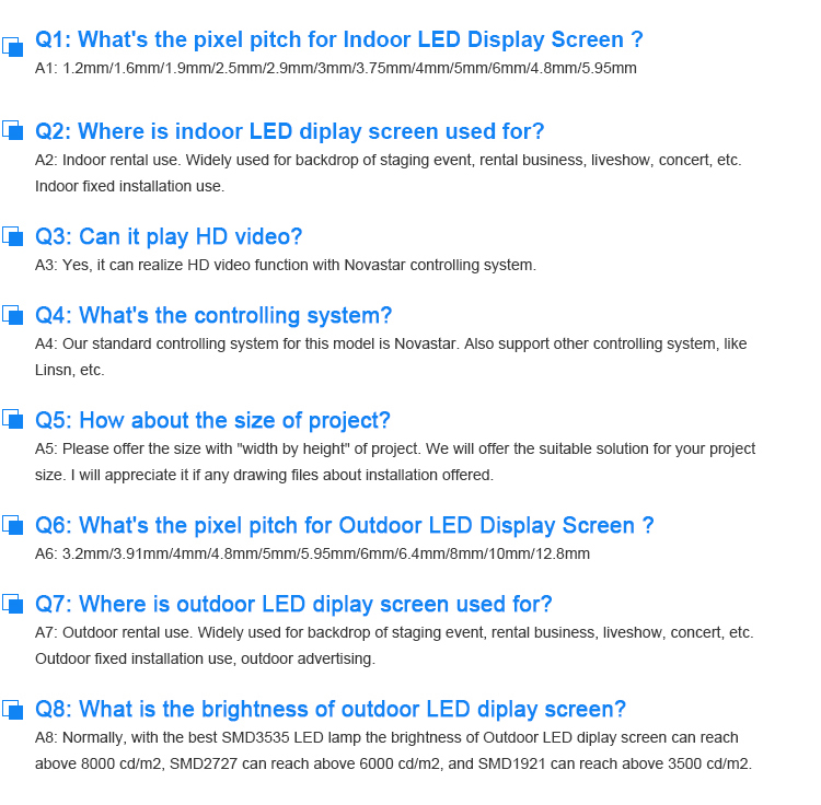 Flexible P4 P5 Indoor Full Color Led Display Panel P2 P3 P4 P2.9 1/16 Scan