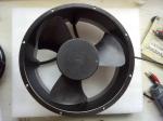 DC Axial Fan Round 12v 600CFM Quiet Cabinet High Press Cooling Fans 254X89mm