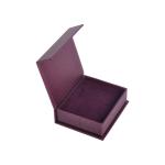 Rectangle Coated Paper Magnetic Gift Boxes Jewelry Packaging With Foam Insert