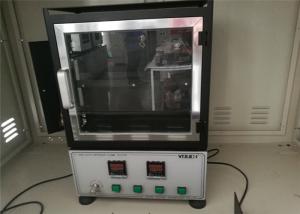 Quality Lab Horizontal Flammability Tester Fire Resistance Test for Vehicles Interior Fittings wholesale