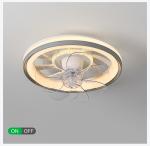 MODERN HOME MINIMALIST 360 DEGREE SHAKING HEAD STYLE CEILING FAN LIGHT