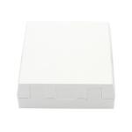 4 Ports Self Clip Fiber Optic Terminal Socket SC Adapters For Wall Mounted