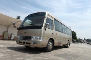 Quality Passenger Vehicle Chassis Buses For School , Mitsubishi Minibus Cummins Engine wholesale