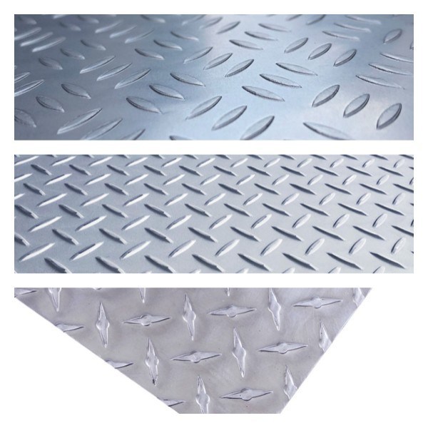 Mill Finish 3003 6061 Aluminum Diamond Tread Plate Embossed Aluminum Sheet