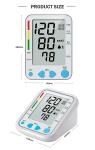 Medical Smart Electronic BP Monitor , Digital Upper Arm Blood Pressure Monitor